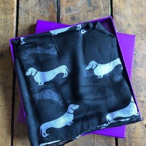Cute Liberty’s Dachshund scarf